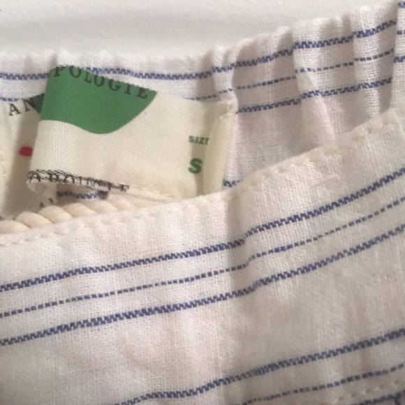 New Anthropologie Seashore striped pants size S - Picture 5 of 9